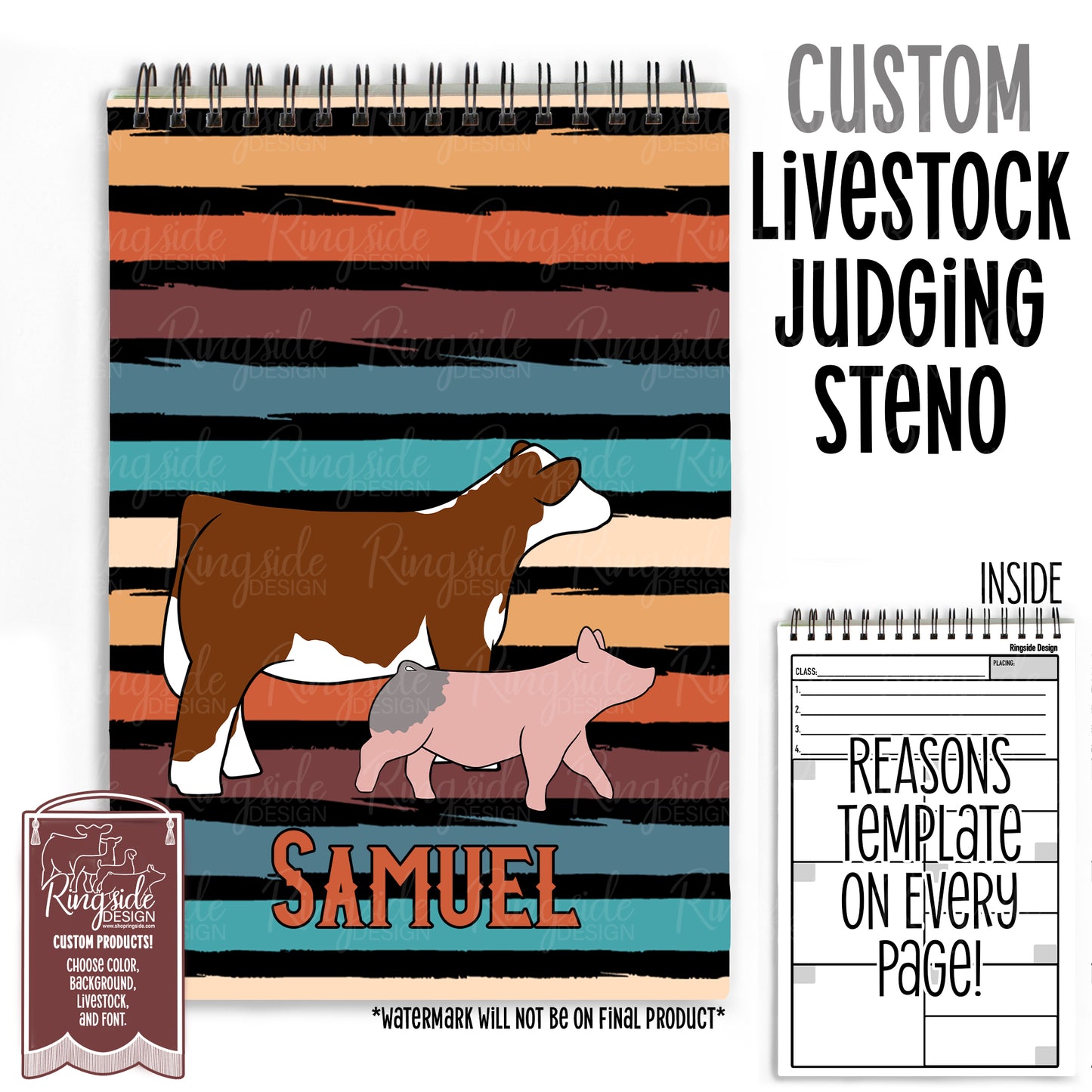Livestock Judging Steno